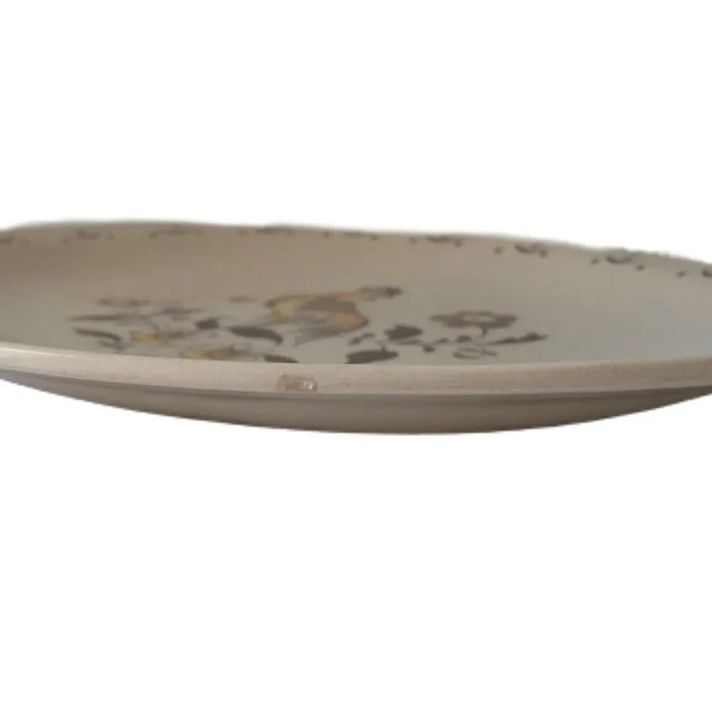 ‎Staffordshire Old Granite Sun Up Platter Serving Johnson Brothers Rooster Vtg